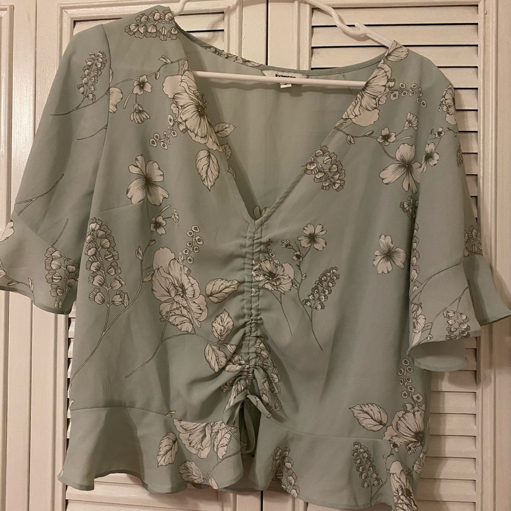 Express crop going out top